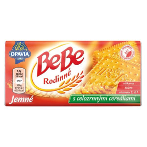 Opavia BeBe Rodinné jemné cereálne sušienky 130 g